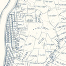 Vintage Map of Brooke County, West Virginia 1912