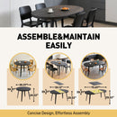 Extendable Dining Table - Black by HouseOfZazla