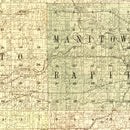 Vintage Map of Manitowac County, Wisconsin 1902