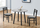 3 Pieces Dining Table Set, Small, Drop Leaf, Contemporary & Modern by HouseOfZazla