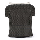 Amaya Outdoor Swivel Rocker Chair with Water Resistant Cushions by HouseOfZazla