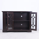 Spacious Sideboard With 3 Doors - Ox Blood Red by HouseOfZazla