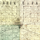 Vintage Map of Walworth County, Wisconsin 1900