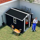 Campcraft 8x6 FT Outdoor Metal Storage Shed by HouseOfZazla
