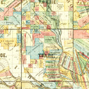 Vintage Map of Iberville Parish, Louisiana 1883