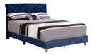Elegant Transitional Upholstered Bed by HouseOfZazla