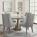 Winfield - Upholstered Dining Chair (Set of 2) - Light Gray by HouseOfZazla