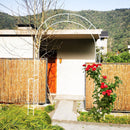 Metal Garden Arch Garden Arbor Trellis Climbing Plants Support Rose Arch Outdoor Arch by HouseOfZazla