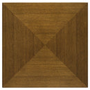 Westerly Square Wood Side End Table Walnut Brown