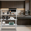 Stainless Steel Adjustable Kitchen Shelf, 60 Inch