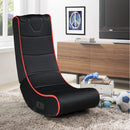 Foldable Gaming Chair With Onboard Speakers, Bluetooth Connection - Black / Red by Unique Piece Furniture