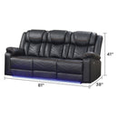 Challenger LED Power Recliner Set