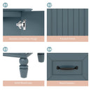 Bathroom Vanity With Sink, Freestanding Cabinet & Drawers by HouseOfZazla