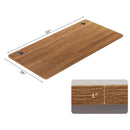 58 Inch x 28 Inch Universal Tabletop for Standard and Standing Desk Frame by LJGDeals