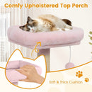 58" Multi-Level Cat Tree Soft Plush Cat Tower with Padded Top Perch by LJGDeals