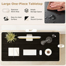 58 Inch x 28 Inch Universal Tabletop for Standard and Standing Desk Frame by LJGDeals