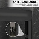 60" W x 74" H Door Sliding Frameless Shower Door with 6mm Tempered Glass LYM-02 Mat by HouseOfZazla