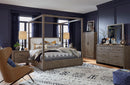 Westbourne - Upholstered Poster Bed by Unique Piece Furniture