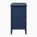 Modern 6 Drawer Fluted Dresser by HouseOfZazla