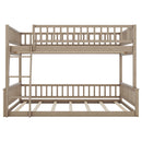Bunk Bed With Ladder And Guardrails by HouseOfZazla