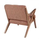 Lounge Chair With Tufted Upholstery And Solid Frame by HouseOfZazla