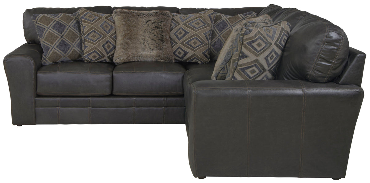 Denali - Italian Leather Match Sectional, photo 24 of 40