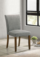 Paxton Upholstered Dining Side Chair Grey (Set of 2)
