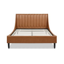 Aspen - Vertical Tufted Modern Headboard Platform Bed Set by Unique Piece Furniture