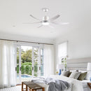 6 PCS ABS Blades 56" Ceiling Fan With Light Kit by HouseOfZazla
