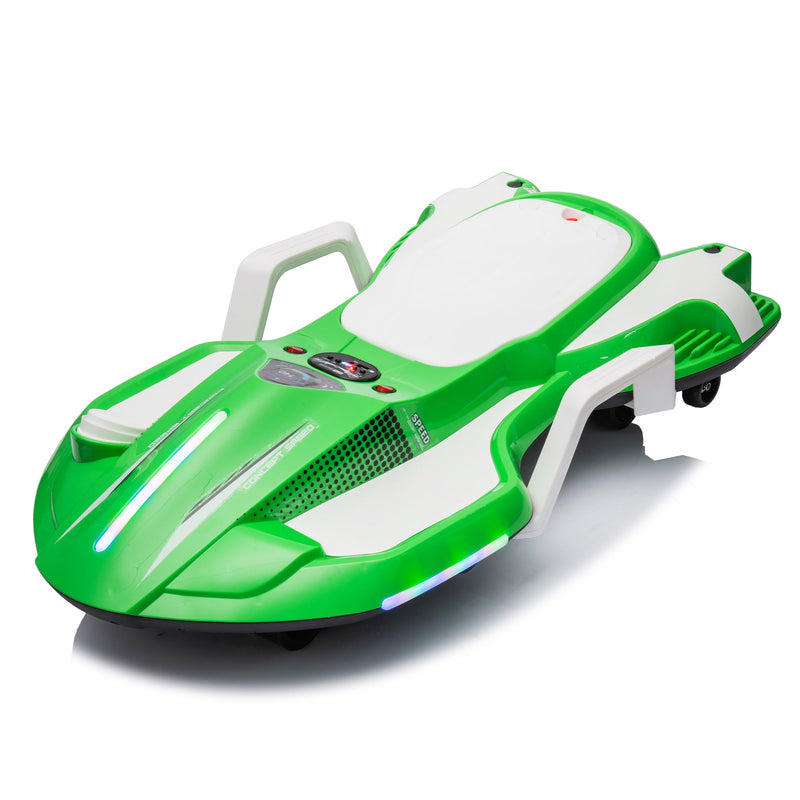 24V Kids Ride On Electric scooter w/ helmet knee pads,24v ride on toy for kids,Spray function,2WD 400w wheel-hub motor,5.59-6.84MPH,Gravity Steering,Use for 1-2 hours,Exercise your child age 6+.