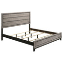 Watson Five-piece Eastern King Bedroom Set Light Taupe