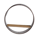 Farmhouse Round Metal Wall Planter (Set of 5) - Gray by HouseOfZazla
