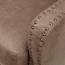 Shasta - Accent Chair With And Nail Buttons - Brown by Unique Piece Furniture