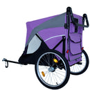 2-in-1 Bike Trailer & Push Cart for Pets