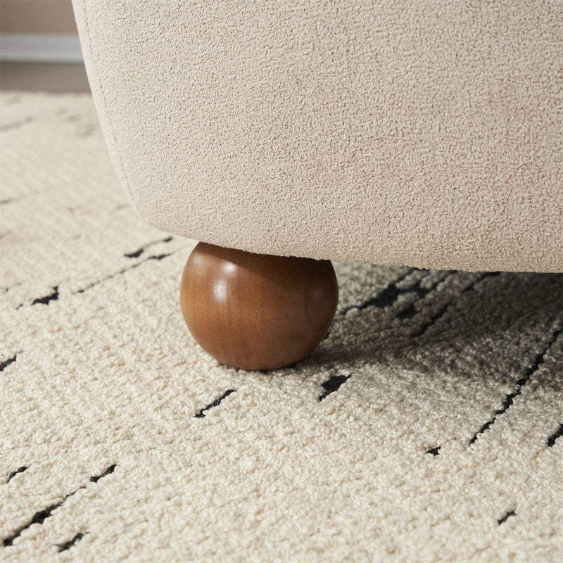 Modern Low Back Accent Chair, Upholstered Armless Living Room Chairs, Round Pine Wood Feet, for Small Living Spaces, Living Room, Bedroom, Balcony, Office, Reading Nook, Khaki