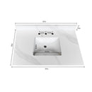 37-Inch Quartz Bathroom Vanity Top