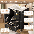 Traditional Bathroom Vanity Set With Soft Close Doors