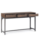 Banting - Wide Console Table - Walnut Brown by HouseOfZazla
