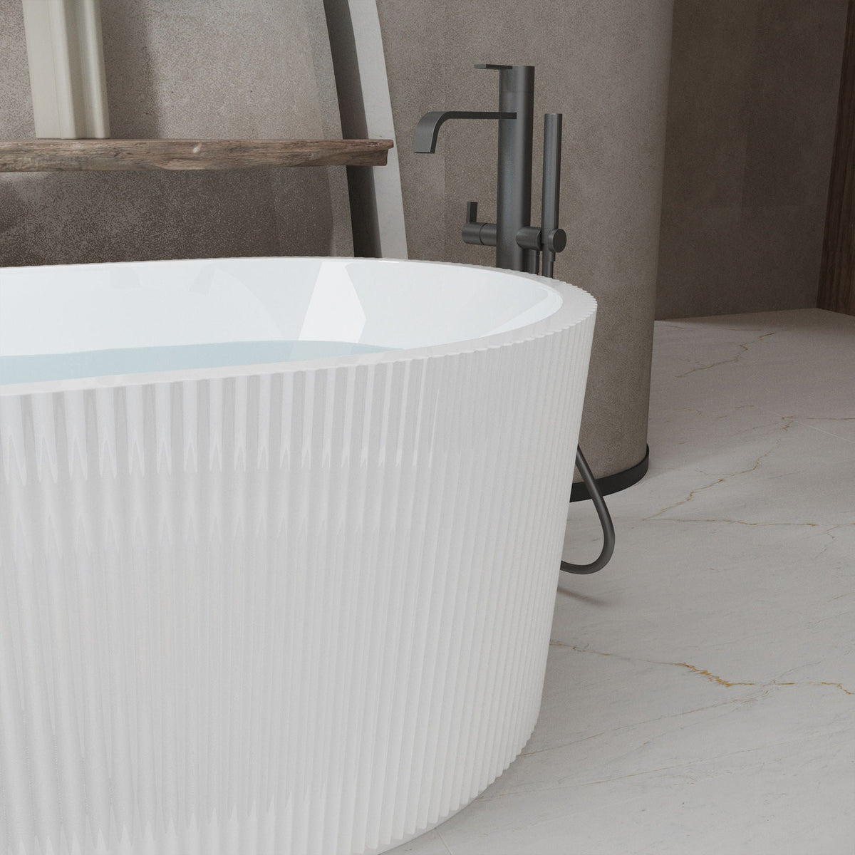 Linear Freestanding Soaker Tub, photo 8 of 28