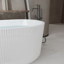 Linear Freestanding Soaker Tub by HouseOfZazla