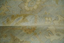 5.8x8.6 Traditional Silver, Beige and Brown Antique Style Hand knotted Oushak wool Area Rug