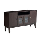 59" Wide 4-Door Buffet Cabinet TV Console Table