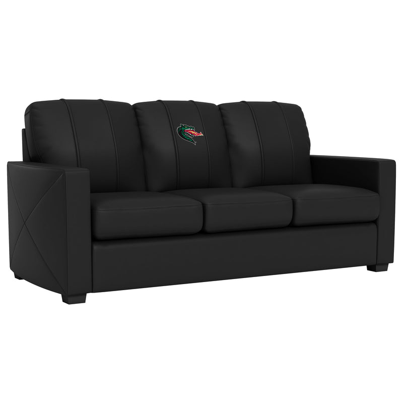 Silver Sofa with Alabama Birmingham Blazers-UAB