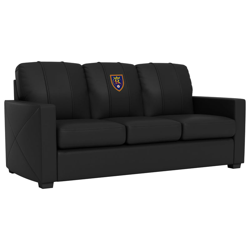 Silver Sofa with Real Salt Lake Logo