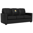 Silver Sofa with Golden State Warriors Secondary Logo