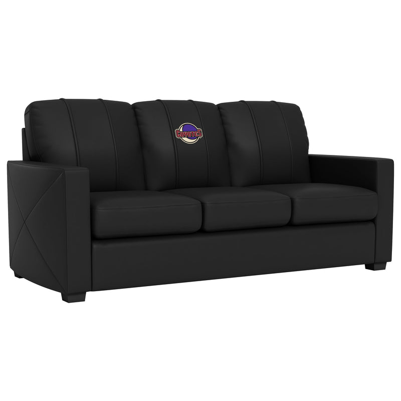 Silver Sofa with Arizona Coyotes Alternate Logo