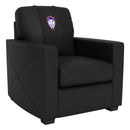 Silver Club Chair with Northwestern State Demon Head Logo