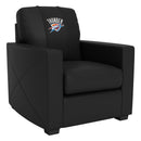 Silver Club Chair with Oklahoma City Thunder Logo