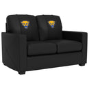 Silver Loveseat with Pittsburgh Panthers Alternate Logo