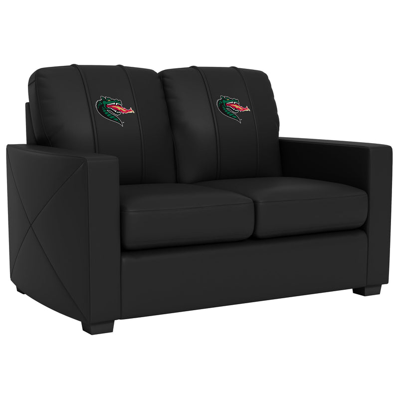 Silver Loveseat with Alabama Birmingham Blazers-UAB